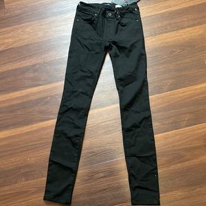 Jacob Davis, men’s black jeans, 26x31, mid rise, curvy fit, Skinny leg, NWT